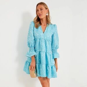 Tuckernuck Pomander Place Daisy Jacquard Kenzo Dress Size Small